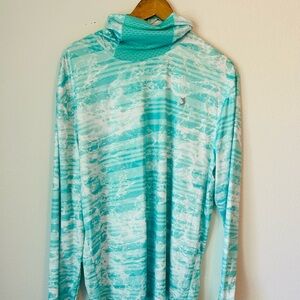 Reel Legends Turquoise Performance Top